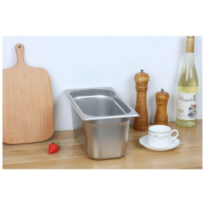Bac Gastronorme GN 1/3 - 5,7 L - P 150 mm - Dynasteel