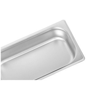 Bac Gastro GN 1/3 Inox - Βάθος 65 mm - 2,5 L - Dynasteel