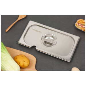 Κάλυμμα GN 1/3 Dynasteel από ανοξείδωτο χάλυβα επαγγελματικής εστίασης