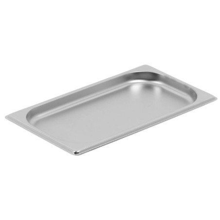 Bac Gastro GN 1/3 Inox - Βάθος 20 mm - 0,6 L - Dynasteel