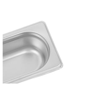Bac Gastro GN 1/9 Inox - Βάθος 65 mm - 0,6 L