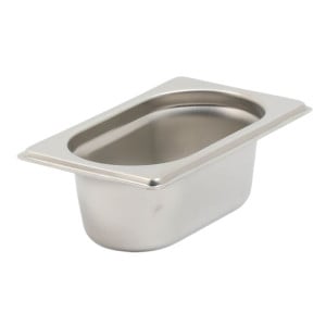 Bac Gastro GN 1/9 Inox - Βάθος 65 mm - 0,6 L