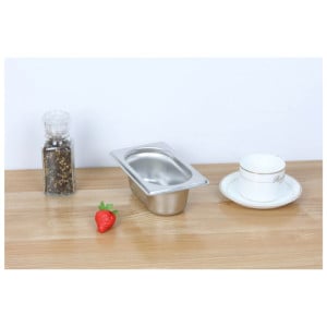 Bac Gastro GN 1/9 Inox - Βάθος 65 mm - 0,6 L