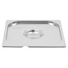 GN 2/3 stainless steel lid for professional kitchen
