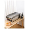 Πλάκα Αερίου Βάθος 34 x 64 cm Dynasteel - Εξαιρετικές επιδόσεις και πρακτική χρήση
