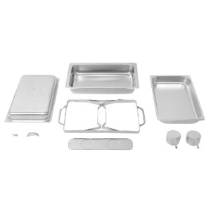 Chafing Dish GN 1/1 Eco - Lot de 4 - Dynasteel
