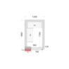 Chambre Froide Négative - 1200 x 1800 : Λύση ψυκτικής αποθήκευσης TEFCOLD