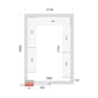 Αρνητικός Ψυκτικός Θάλαμος TEFCOLD - 2100 x 3000 mm: Επαγγελματική απόδοση