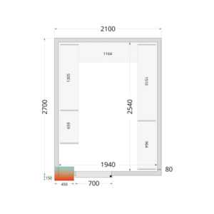 Chambre froide positive - TEFCOLD | Stockage professionnel de produits alimentaires et boissons