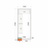 TEFCOLD cold room shelving kit 1200x2700: optimize refrigerated storage space