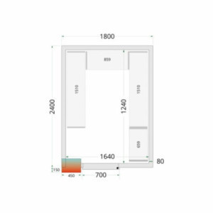 TEFCOLD Cold Room Shelving Kit - Efficient Professional Storage