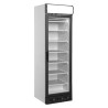 Left Opening Freezer Display - Black Glass Door 270L TEFCOLD