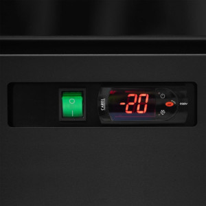 Vitrine Congélateur Noir - 3 Portes Vitrées - 1090 L | TEFCOLD Atom Maxi