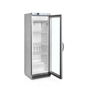 Armoire Réfrigérée Négative Ventilée Vitrée - Inox 340 L TEFCOLD | Stockage professionnel des aliments