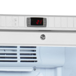 Λευκό Ιατρικό Ψυγείο 1 Γυάλινη Πόρτα - 260 L | TEFCOLD