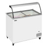 Chest Freezer with Curved Glass - 255 L TEFCOLD: quality and functionality