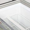 Chest Freezer with Curved Glass - 157 L | TEFCOLD | Stock-direct CHR