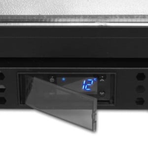 Ψυγείο Πίσω Μπαρ με Γυάλινη Πόρτα - 118 L TEFCOLD: κομψότητα και πρακτικότητα για τα φρέσκα προϊόντα σας