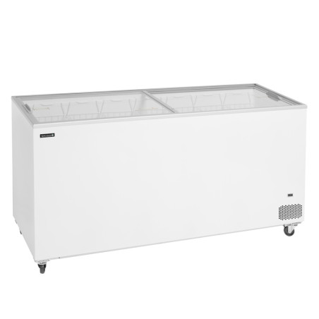 TEFCOLD 486L Chest Freezer for Ice Cream - Sliding Glass Lids