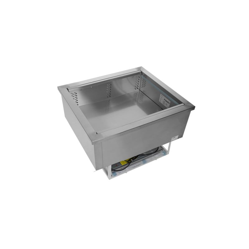 Stainless Steel Refrigerated Tank TEFCOLD 64L - 2 GN 1/1 Ventilated