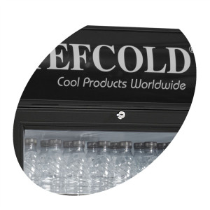 Ψυγείο Ποτών 260L TEFCOLD Λευκό LED Κανόπιο & Αναστρέψιμη Πόρτα