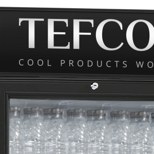 TEFCOLD White Canopy Beverage Refrigerator - 347 L: Store Your Beverages in Optimal Conditions