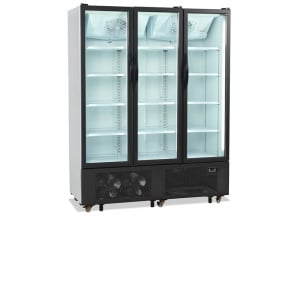 Ψυγείο Ποτών με 3 Γυάλινες Πόρτες - 825 L TEFCOLD FS1600H: Αποθηκεύστε τα ποτά σας με αποτελεσματικότητα και στυλ.