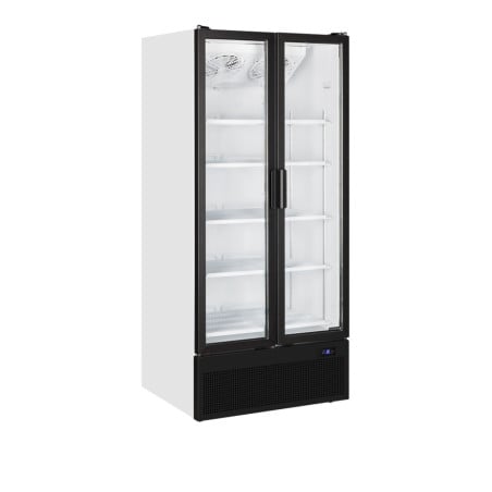 Armoire Réfrigérée Boissons 535L 2 Portes Vitrées TEFCOLD