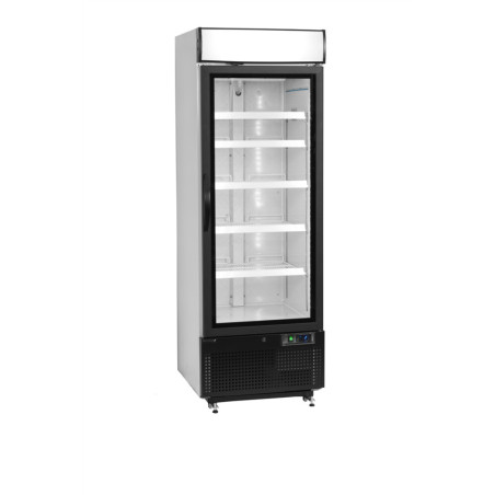 Refrigerated Cabinet 1 Glass Door White TEFCOLD 412 L - Professional Equipment