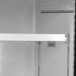Refrigerated Cabinet 1 Glass Door White TEFCOLD 412 L - Professional Equipment