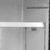Refrigerated Cabinet 1 Glass Door White TEFCOLD 412 L - Professional Equipment