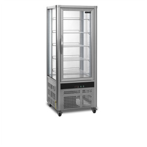 TEFCOLD Refrigerated Glass Cabinet - 425 L: Elegant design and optimal performance