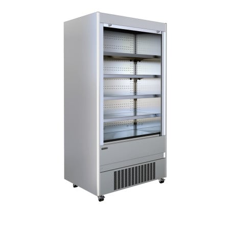 Ψυγείο Βιτρίνα Inox TEFCOLD - 580 L, 4 Επίπεδα