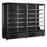 TEFCOLD Black Supermarket Refrigerated Display Case - 1529L