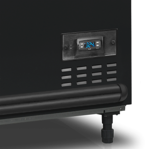 Ψυγείο Καταψύκτης Καμπυλωτό Γυάλινο Καπάκι - Μαύρο - 422 L - TEFCOLD