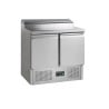 Saladette Ψυγείο GN 1/1 Inox - 2 Πόρτες - 201 L TEFCOLD