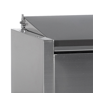 Saladette Inox TEFCOLD - Στατική - 5 GN 1/4