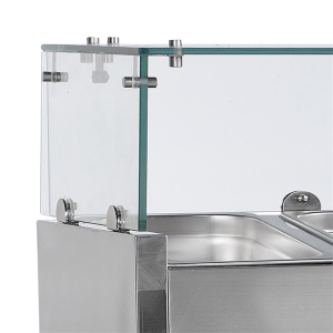 Saladette à Poser - Στατική - 10 GN 1/4 - 52 L - TEFCOLD