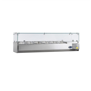 Saladette à Poser - Στατική - 6 GN 1/3 - 42,6 L - TEFCOLD