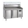 Pizza Cabinet GN 1/3 and GN 1/6 - 2 Doors | TEFCOLD PT1200