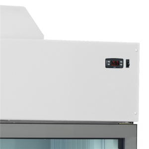 White Supermarket Wall Cabinet Freezer - TEFCOLD 628L