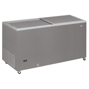 Professional Stainless Steel Chest Freezer with Opaque Lid - 500 L