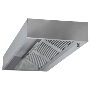 Hotte Cubique 900 Led Sans Moteur - Longueur 3200 Dynasteel