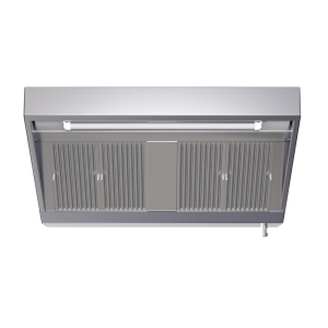 Απορροφητήρας Snack 900 Led Inox 1200 - Dynasteel.