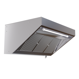 Απορροφητήρας Snack 900 Led χωρίς κινητήρα Dynasteel 1600mm AISI304 Inox