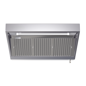 Snack hood 900 Led Without Motor Dynasteel 1600mm AISI304 Stainless Steel