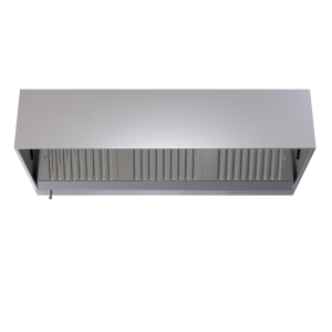 Hotte Cubique 900 Led Sans Moteur Dynasteel - Longueur 1600 & Inox AISI 304