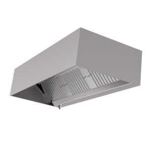 Cubic Hood 1100 LED Without Motor - Length 1600 Dynasteel