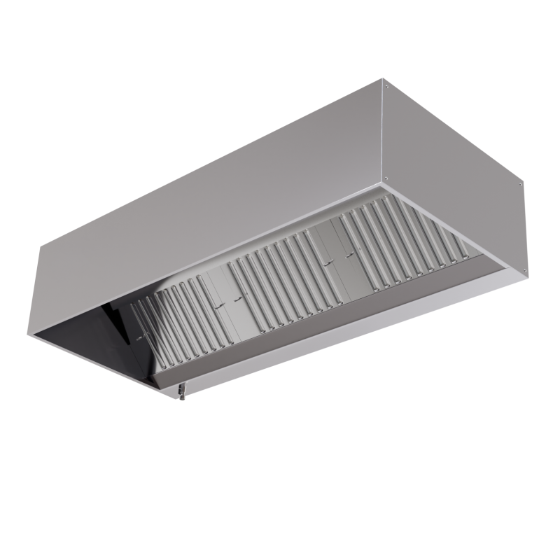 Cubique 1100 Hood with LED - Dynasteel - 1800mm Cubique 1100 Hood with LED - Dynasteel - 1800mm