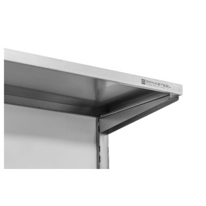 Stainless steel 2-level wall shelf - Dynasteel